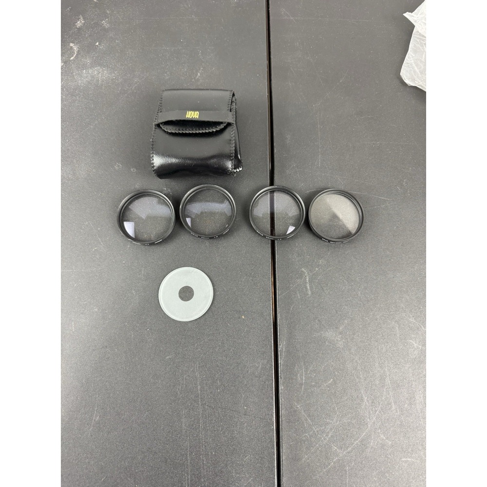 55mm Set of 5 Filters -Hoya #1, #2, #4, soft spot, spot lite